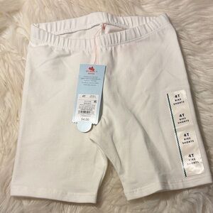 Cat & Jack Cream Bike Shorts